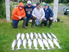 Kenai River, Silver Salmon Fishing